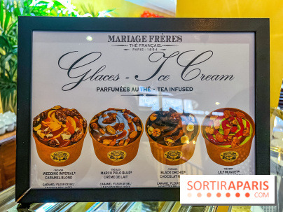 Les glaces originales au thé d'exception de Mariage Frères