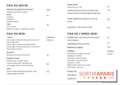 Le nouveau café FIKA de l'Institut Suédois