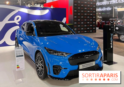 Mondial de l'Auto 2022 Paris - Mustang match e - électrique