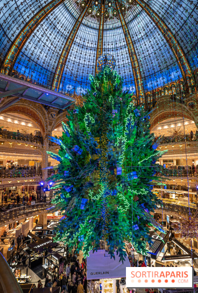 Sapin de Noël des Galeries Lafayette 2022