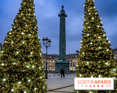 The 10 most beautiful Christmas trees in Paris 2022 - sapin Place Vendôme 