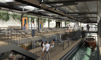 Quai de la Photo, le Nouveau Centre d'art flottant gratuit, sur la Seine à Paris