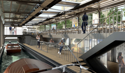 Quai de la Photo, le Nouveau Centre d'art flottant gratuit, sur la Seine à Paris