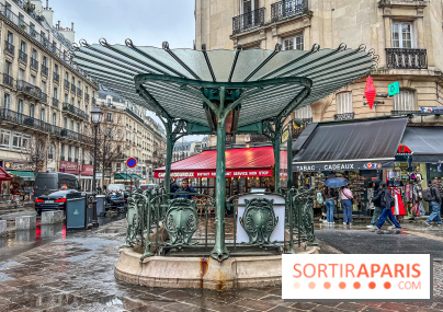 station de métro de Type B d'Hector Guimard - chatelet