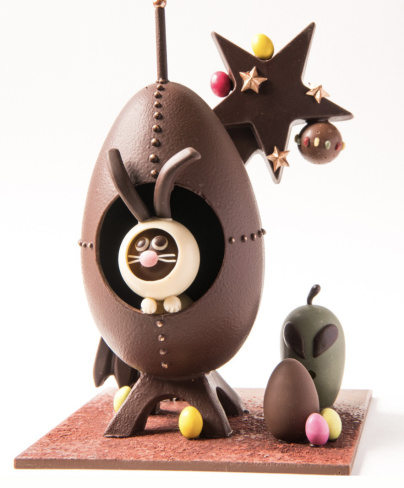 Chocolats de Pâques 2023 par La Reine Astrid : A la conquête de l'espace