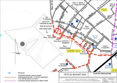 Rambouillet célèbre la Fête du Muguet 2023 : Animations, Fête Foraine et feu d'artifice au programme