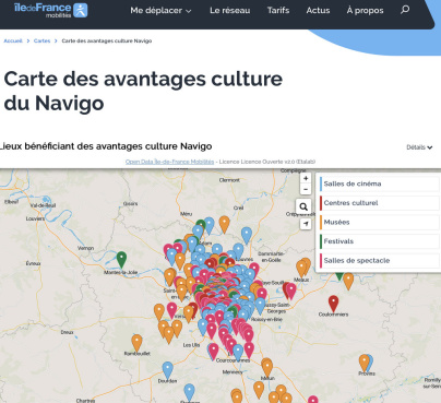 Le saviez-vous ? Le pass Navigo donne droit à des réductions dans les cinémas, musées, festivals... 