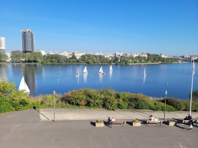 La base - Île de loisirs de Créteil, ouverture de la baignade