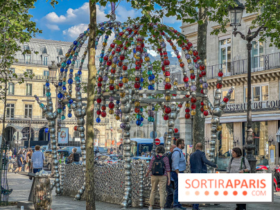 Métro Palais Royal - Musée du Louvre - Kiosque des Noctambules - Jean-Michel Othoniel
