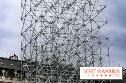 Réflexions d'Emmanuel Barrois, Une installation monumentale insolite au Jardin du Palais Royal