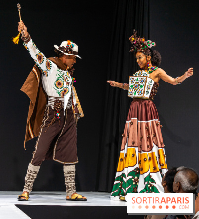 Salon du Chocolat 2023, le programme du défilé de robes et tenues en chocolat - Ophély Mézino & Laurent Maistret