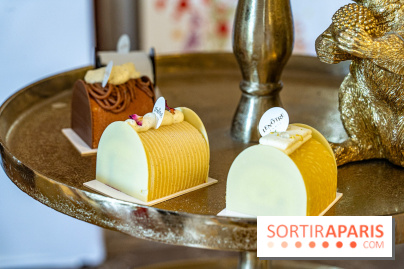 La Bûche de Noël Luge de Lenôtre par Etiennne Leroy et les créations de fête 2023