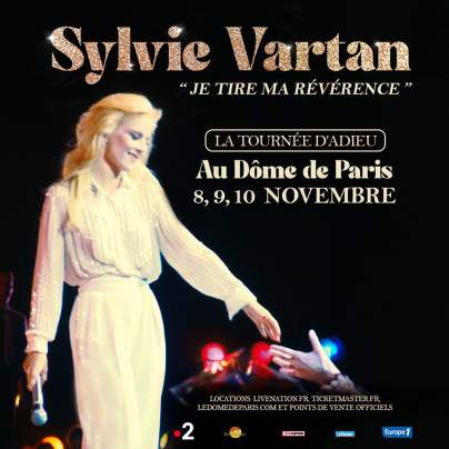 Sylvie Vartan en concert d'adieu au Dôme de Paris - Palais des Sports en novembre 2024
