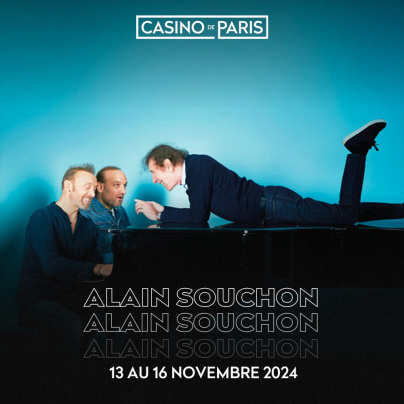 Alain Souchon et ses fils en concert au Casino de Paris en novembre 2024