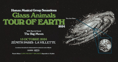 Glass Animals en concert au Zénith de Paris en octobre 2024