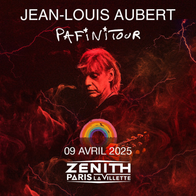 Jean-Louis Aubert en concert au Zénith de Paris en avril 2025