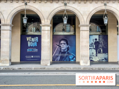 Paris : une installation de photos visible sur la future Fondation Cartier située près du Louvre