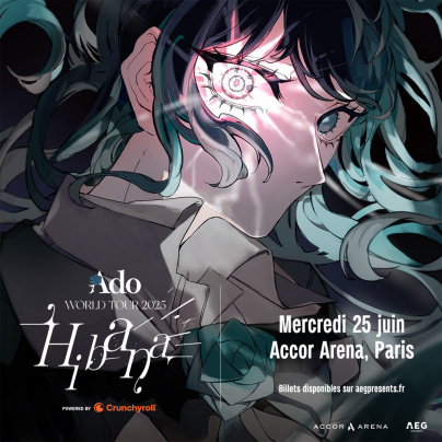 Ado en concert à l'Accor Arena de Paris en juin 2025