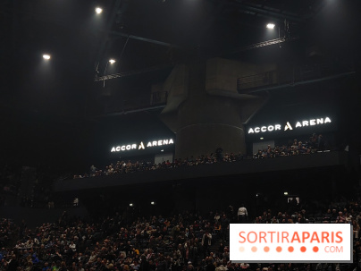 Pierre Garnier en concert à l'Accor Arena de Paris en décembre 2025