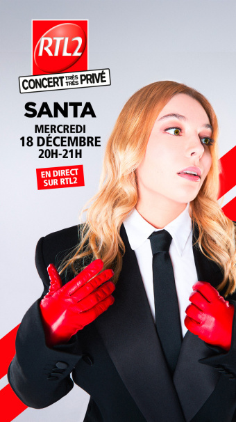 Santa en concert Très Très Privé RTL2 : une soirée pop-rock à ne pas manquer