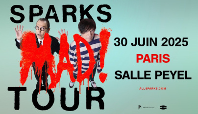 Sparks en concert à la Salle Pleyel à Paris en juin 2025
