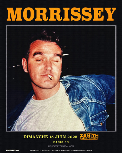 Morrissey en concert au Zénith de Paris en juin 2025