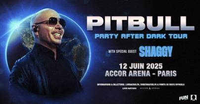 Pitbull en concert à l'Accor Arena de Paris en juin 2025