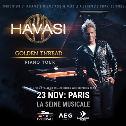 HAVASI en concert à la Seine musicale en novembre 2025