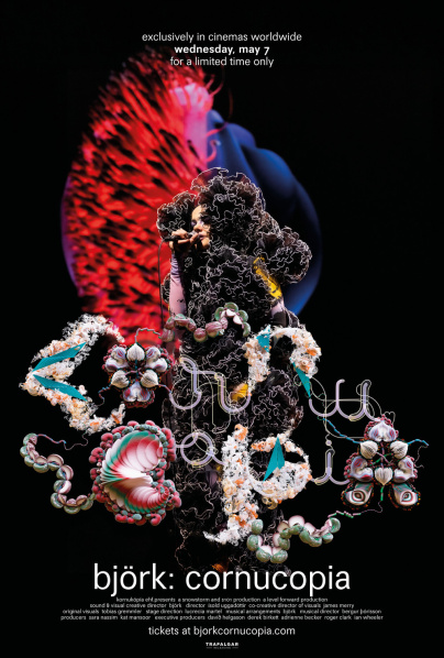 Björk : le film de sa tournée "Cornucopia" à voir au cinéma ce printemps