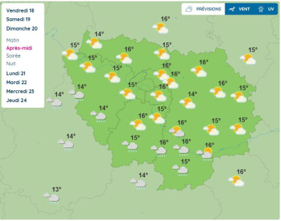 Météo : quel temps pour ce week-end et lundi de Pâques à Paris et en Île-de-France ?