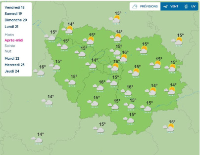 Météo : quel temps pour ce week-end et lundi de Pâques à Paris et en Île-de-France ?
