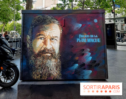 Street art : C215 réalise 11 portraits de figures célèbres dans le quartier de la Plaine-Monceau