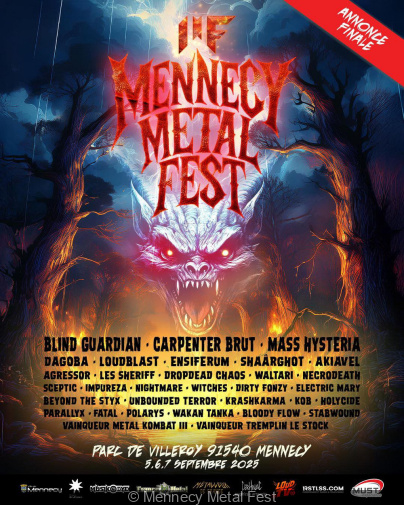 Mennecy Metal Fest 2025 : la programmation complète par jour 
