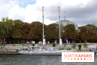 La goélette Tara amarrée à Paris : visites à bord et exposition à quai pour une plongée en Arctique