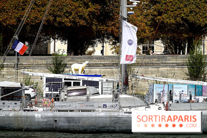La goélette Tara amarrée à Paris : visites à bord et exposition à quai pour une plongée en Arctique
