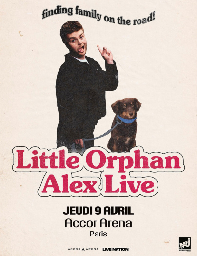 Alex Warren en concert à l’Accor Arena de Paris en avril 2026