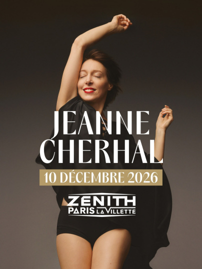 Jeanne Cherhal en concert au Zénith de Paris en décembre 2026