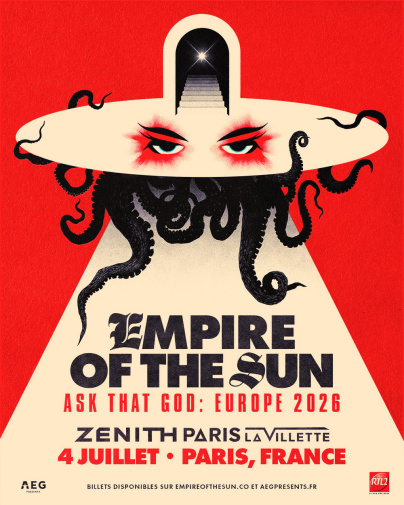 Empire of the Sun en concert au zénith de Paris en juillet 2026