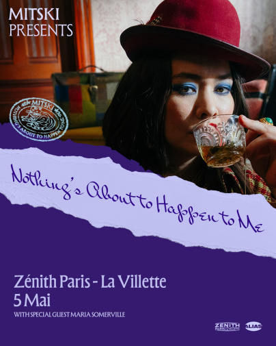 Mitski en concert au Zénith de Paris en mai 2026