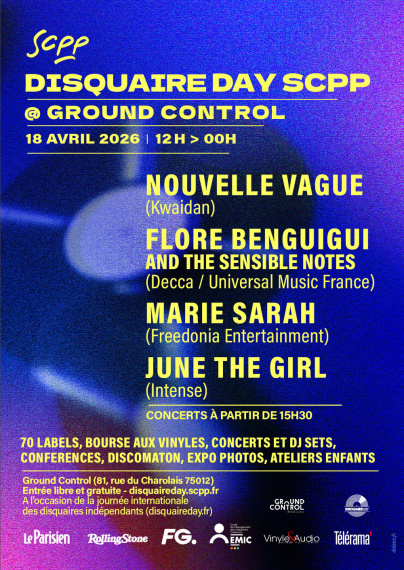 Disquaire Day 2026 à Ground Control : bourse aux vinyles, concerts et dj sets gratuits 