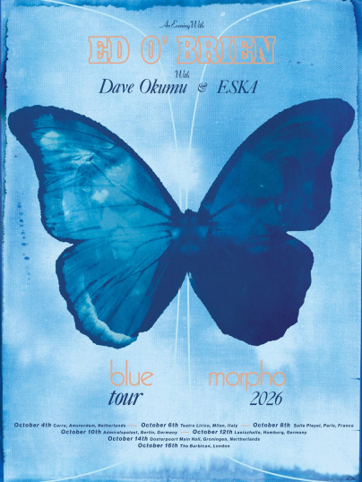 Ed O’Brien de Radiohead en concert à la Salle Pleyel à Paris en octobre 2026