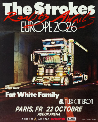 The Strokes en concert à Paris Bercy en octobre 2026