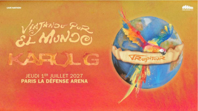 Karol G en concert à Paris La Défense Arena en juillet 2027