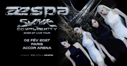 aespa, le groupe féminin de K-pop, en concert à Paris Bercy en février 2027