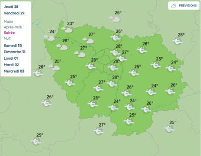 Aya Nakamura au Stade de France : quelle météo à Paris ces 29, 30 et 31 mai ?