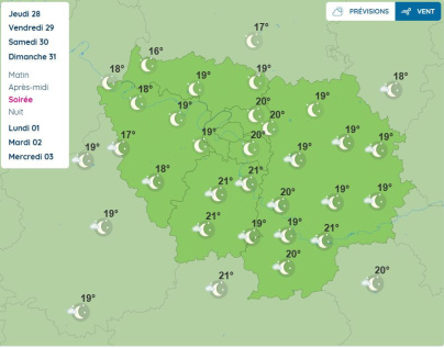 Aya Nakamura au Stade de France : quelle météo à Paris ces 29, 30 et 31 mai ?