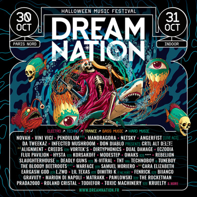 Dream Nation 2026 à Paris Nord : la suite de la programmation par jour et par scène