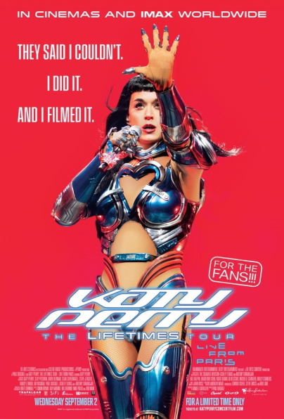Katy Perry: The Lifetimes Tour - Live From Paris, le film de sa tournée à voir au cinéma