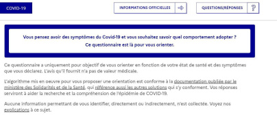Coronavirus et orientation médicale : le gouvernement lance un questionnaire en ligne