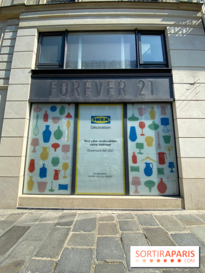 IKEA Décoration: le nouveau magasin de la rue de Rivoli à Paris, ouverture prévue le 23 juin